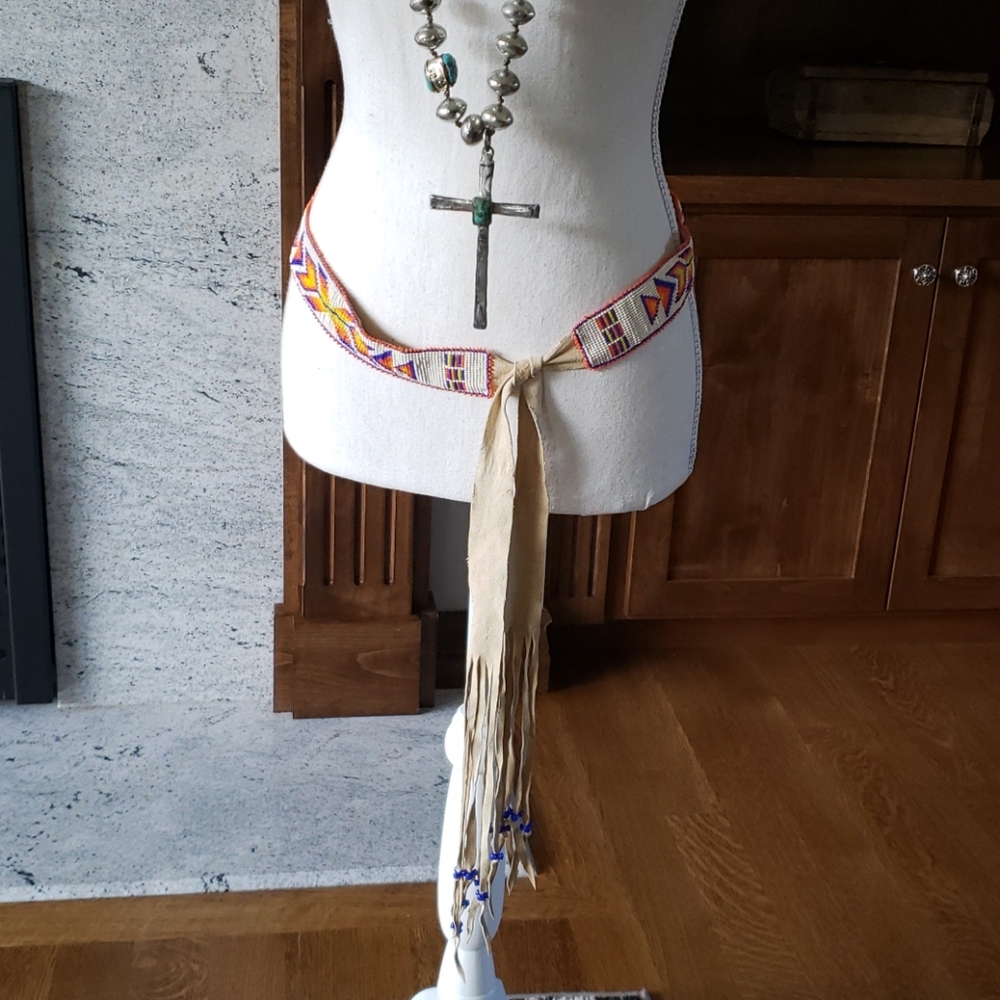❤Omg 😍 Vintage Beaded Belt
